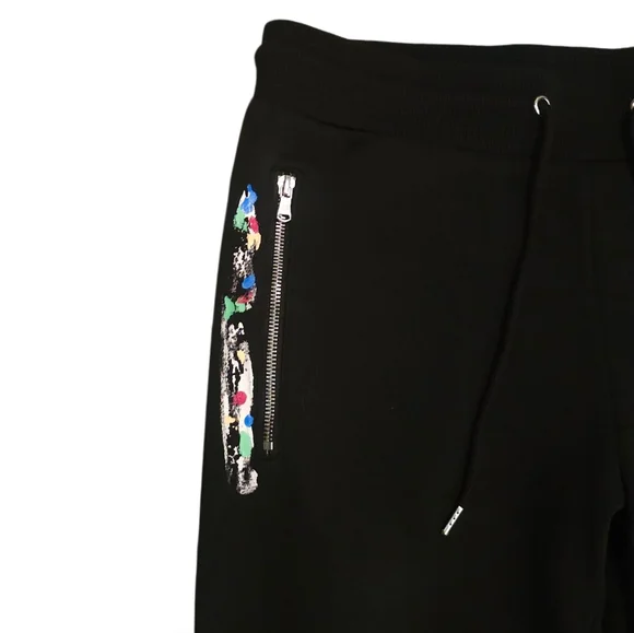 Rockstar Original Black Art Dist Sweatpants Large - Picture 4 of 7